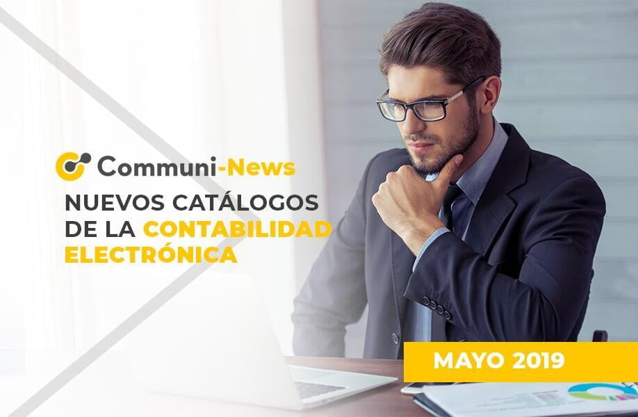 Nuevos catálogos de la Contabilidad Electrónica